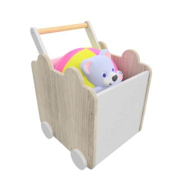 Imagem de Organizador De Brinquedos Teddy 100% Mdf (quarto Criança)