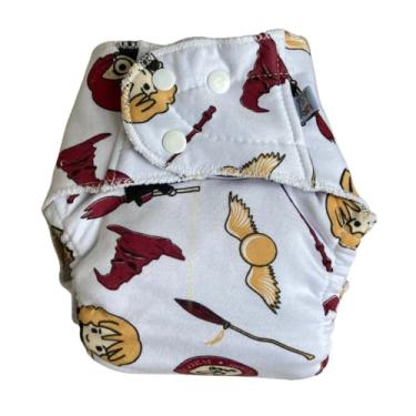 Imagem de Fralda Ecológica AURORINHA Absorvente CONTORNO Pocket Noturno Tamanho Único 4kg/18kg (Harry)