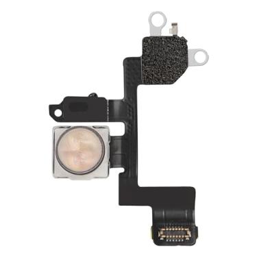 Imagem de Risidamoy Para iPhone 12 Mini Flash Light Flex Cable Substituição para iPhone12 Mini Lanterna 5,4 polegadas Interruptor silencioso com suporte de metal pré-instalado para A2176 A2398 A2399 A2400