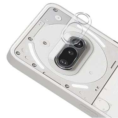 Imagem de Luchantle Pacote com 2 protetores de lente para câmera Nothing Phone 3A, dureza 9H, antiarranhões, compatível com capas, proteção total à prova de choque (transparente)