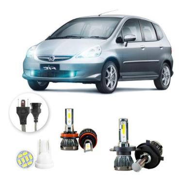 Imagem de Ultra Led Nano Honda City 2003-2008 H4 H11 22000lm - LUXLED y3, Branco