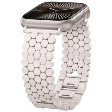 Imagem de Pulseira Minyee Compatível com Apple Watch 38/40/41/42/44/45/46/49mm