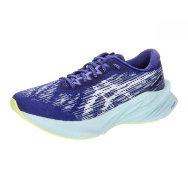 Imagem de ASICS Novablast 2 Road Tênis de corrida masculino, verde, branco, Reino Unido, Mar calmante berinjela, 40