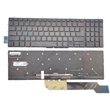 Imagem de Layout de substituição de laptop latino espanhol para Dell Inspiron 5565 5567 5570 5575 7566 7567 7577 5765 5767, G3 15 3579 3779, G5 5500 5587 5590, G5 5SE 505, G Teclado para laptop 7 15 7588 7590