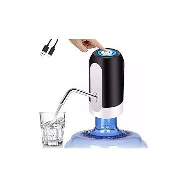 Imagem de Bomba Elétrica para Galão de Água, Dispenser Automático, Recarregável USB, Portátil