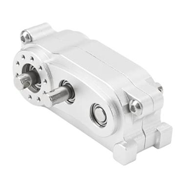 Imagem de Caso de Transferência 313mmbase Lateral de 213 Mm 2 Velocidade CNC Peças Liga Alumínio Anodizado Anodizado para SCX10 /10 RC Car prata. transferir. olhar. isto. atraente. transferir. e. fazer. (Prata)