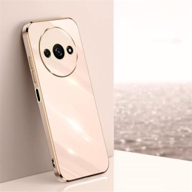 Imagem de Capa de revestimento para Xiaomi Redmi A3 A 3 XiaomiRedmiA3 CoqueSoft Silicone Protection Cute Ultra-fino Phone Cover, Rosa, para Xiaomi Redmi A3