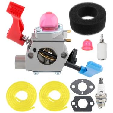 Imagem de Carbhub Carburador de substituição WT-606 WT-784 WT-784-1 C1Q-W11 530071775 530071465 530071632 Soprador de folhas, adequado para Poulan Weed Eater PBV200LE PPB2000LE SM400 WW. T200, Para soprador