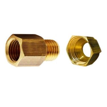 Imagem de Adaptador Fêmea 1/2 Para Mangueira Instalação Fogão Cooktop