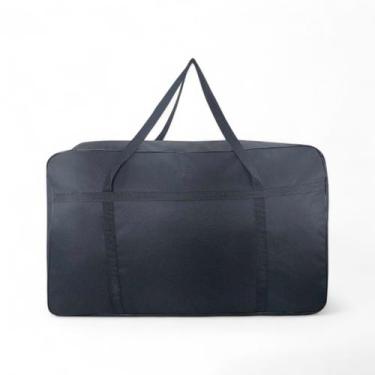 Imagem de Bolsa tiracolo sacolao nylon viagem transporte mudança compra organiza
