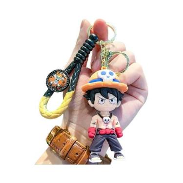 Imagem de Chaveiro Infantil De Anime One Piece Dragon Ball Luffy Nami Chopper Pi