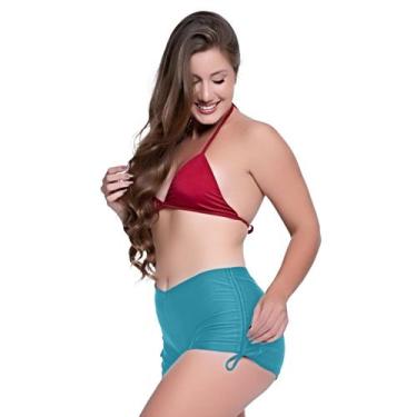 Imagem de Short Saída De Praia Com Rolotê Ajustes Laterais Lançamento - Hype Mod