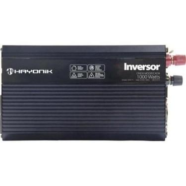 Imagem de Inversor Onda Modificada Hayonik Msw111 1000W 12V/127V Usb