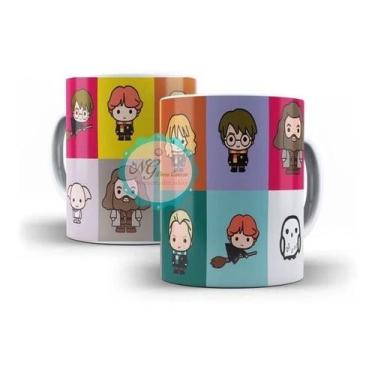 Imagem de Caneca Harry Potter Desenhos Cute Chibi - Mega Oferta! - loja dinka