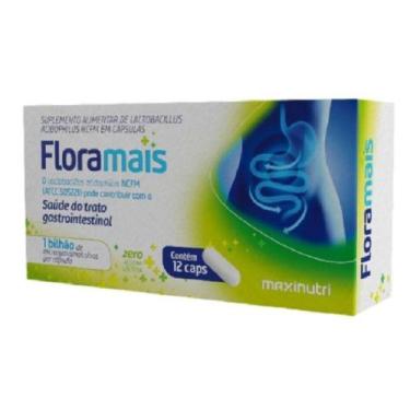 Imagem de Floramais - probiotico lactobacilus acidophilus 1bi - 12 caps - MAXINU