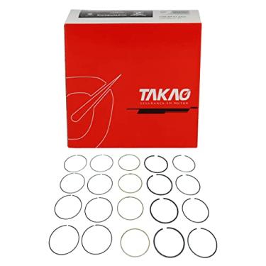 Imagem de Jogo de Anéis Motorap Parti Saveiro Gol 1.8 1997 até 2007 Gasolina