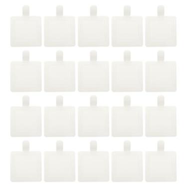 Imagem de 100 Peças Musto Bandeja De Exibição De Bolos Tabuleiro De Bolo Circular Placa De Bolo Bases De Mini Bolo Guerras De Bolo Xadrez Tapete De Armazenamento Branco Retângulo Girar