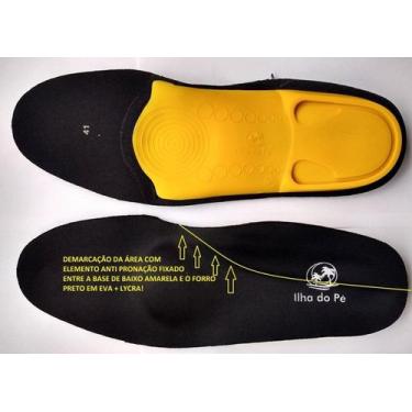 Imagem de Palmilha para Pé  Pronado - Ilha do Pé, 42, Sortido