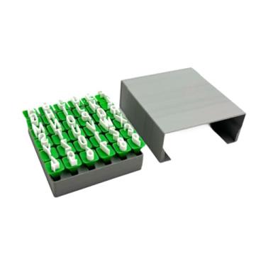 Imagem de Vaveren Carimbos de letras para cerâmica de barro, conjunto de carimbos de alfabeto faça você mesmo, brinquedos educativos compactos e divertidos para, Letras Maiúsculas