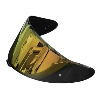Imagem de Protetor de substituição para viseira de capacete Shoei RF1400 X15, acessório antiembaçamento compatível com RF-1400, X15, CWR-2, Z8, X-SPR PRO (ouro aurora)