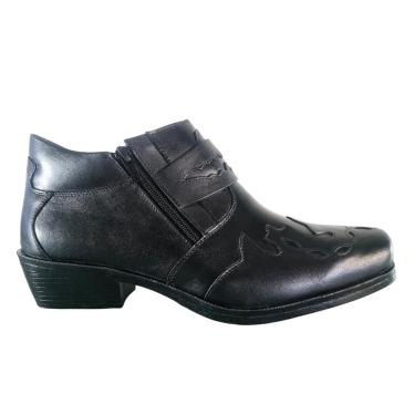 Imagem de Bota Casual Jungle Masculina Couro Confortável