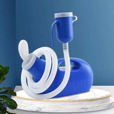 Imagem de Coletor De Urina Para Idoso Higienico Reutilizável 2000 Ml - SuperMedy