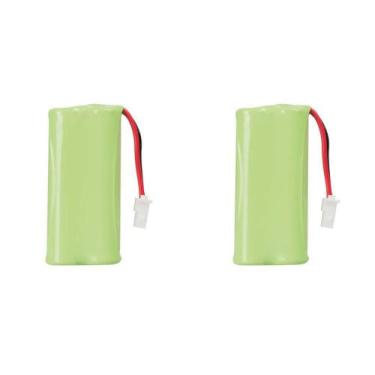 Imagem de Kit Com 2 Pilhas 2,4V 600Ma Para Telefone Sem Fio Intelbras