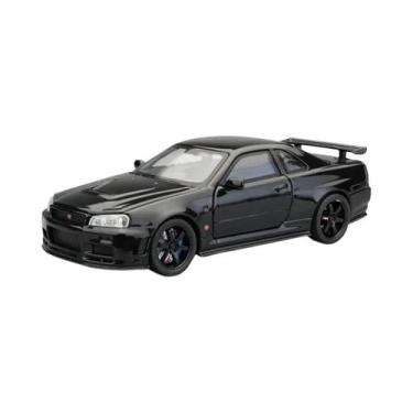 Imagem de Carro De Brinquedo Em Escala 1:32 GTR R34 R35 De Liga Metálica Fundida