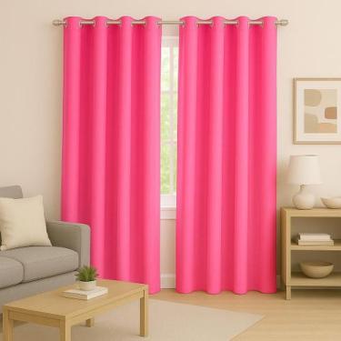 Imagem de Cortina 3,00 x 1,70m Tecido Oxford Grosso Para Quarto, Sala e Escritór