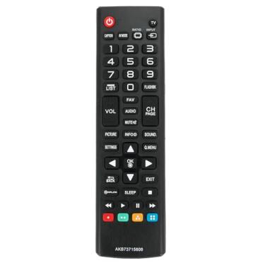 Imagem de Novo controle remoto de substituição AKB73715608 para LG TV 55LN5400UA 32LN530BUA 50PN4500UA 32LH500B 32LN520B 32LN5300 32LN530B 32LN530B-UA 32LN5310 32LN536B 32LN540B 32LN541C 39LN5300. 39LN5300-UB 39LN5300