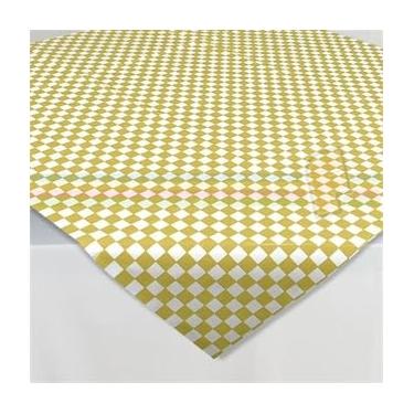 Imagem de Kit 10 Toalha De Mesa Xadrez Plástica 70x70cm Festa Junina E Decoração(Xadrez Café,20 Unidades)