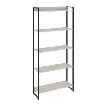 Imagem de Estante Dynamica 80x30x187cm Com 05 Prateleiras Snow /