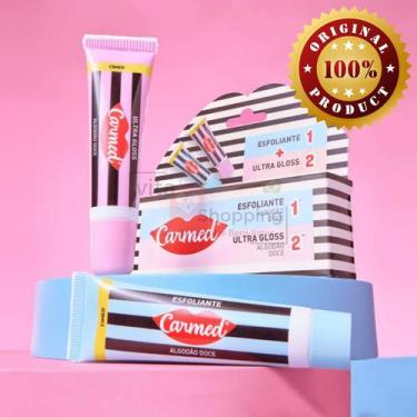 Imagem de Carmed SOS Algodão Doce Esfoliante e Ultra Gloss em 2 Etapas