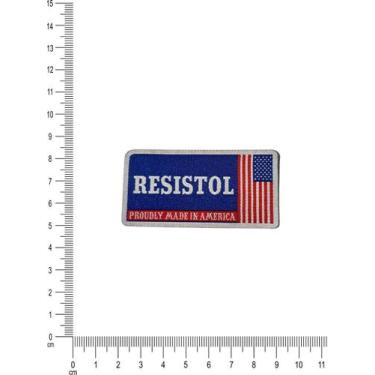Imagem de Adesivo de Chapéu Country Bandeira Resistol - Vivace Country, Tamanho 