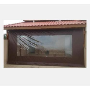 Imagem de Lona confeccionada para toldo cortina *SOMENTE A LONA* medidas: 4,50m 