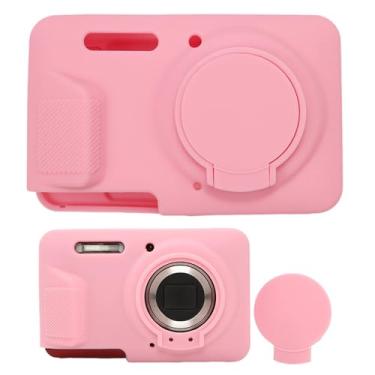 Imagem de AEXUTDA Capa compatível com câmera FZ55, pele corporal leve FZ55, capa protetora ultrafina de silicone macio resistente a arranhões FZ55, rosa