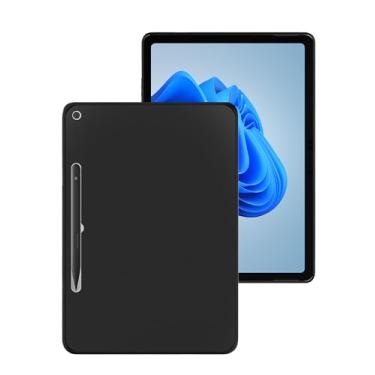 Imagem de Capa para Microsoft Surface Pro 12 polegadas 2025, capa protetora FJIASTB flexível TPU à prova de choque para tablet Windows 11, leve (preto)
