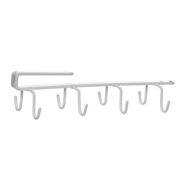 Imagem de Organizador de Xícaras para Armário de Cozinha Branco Metaltru