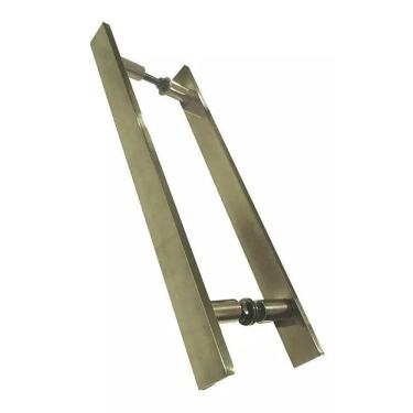 Imagem de Puxador Para Portas Madeira / Vidro Alumínio Bronze - 60 Cm