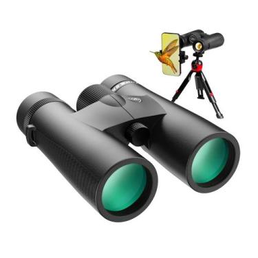 Imagem de Binóculos Three Triping 10x42 HD com adaptador de telefone e tripé