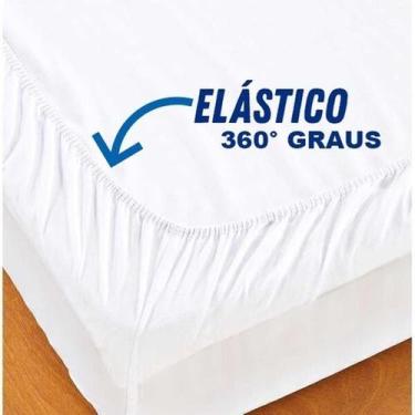 Imagem de Capa Protetora Impermeável Antialérgico Colchão Box Solteiro - Genéric