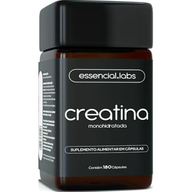 Imagem de CREATINA MONOHIDRATADA 100% Pura - 3g de Creatina por dose - 180 Cápsulas