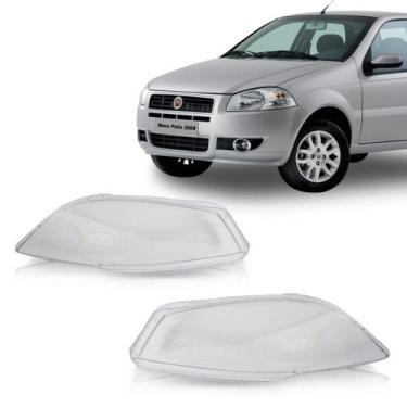 Imagem de Lente Farol Palio G4 2008 2009 Siena 2010 Á 2012 - SP ACESSÓRIOS, Dire