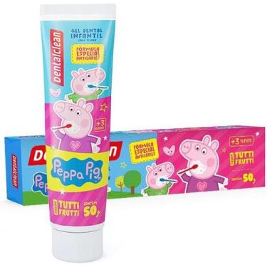 Imagem de Dentalclean Creme Dental Infantil Peppa Pig Com Fluor - - Aeuln