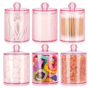 Imagem de Organizador de banheiro Tbestmax Qtip Holder 350 ml, 300 ml, pacote co