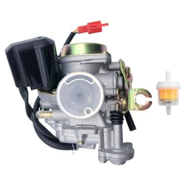 Imagem de GY6 Carburador 50CC para Taotao 49CC 4 tempos 139QMB Scooter 18mm Big Bore PD18J Motores Ciclomotor ATV Go Kart Quadriciclo