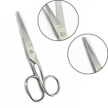 Imagem de Tesoura Forjada Profissional Para Tecido Aço Inox 6 Pol - lanmax
