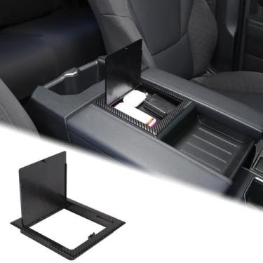 Imagem de Bandeja organizadora do console central, apoio de braço, tampa da caix