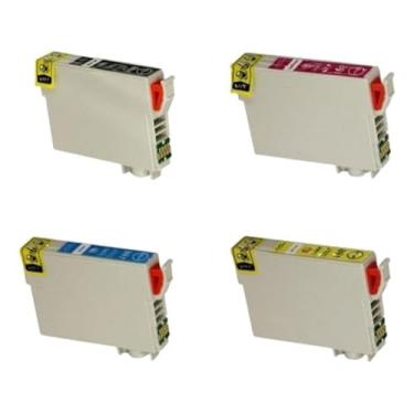 Imagem de Kit 4 Cartucho Compatível Epson Xp 214 Xp 401 Xp 204 196 197