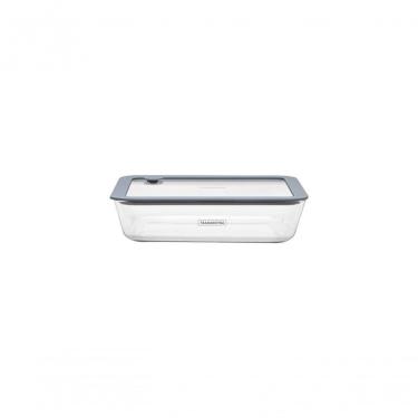 Imagem de Pote De Vidro Tramontina Vittra 0,7 Litros Com Tampa Hermética De Silicone